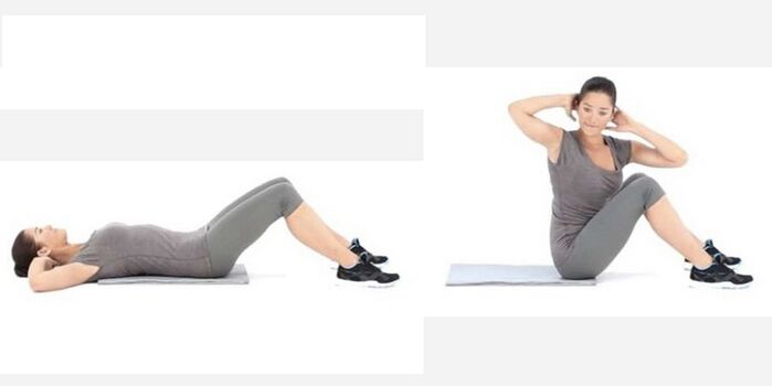 Exercițiul „Răsuciri ale trunchiului”